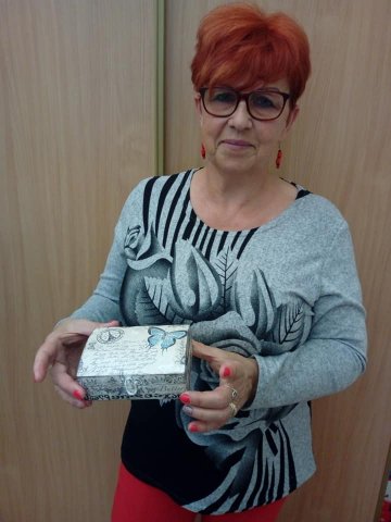 WARSZTATY DECOUPAGE- SZKATUŁKA NA DROBIAZGI